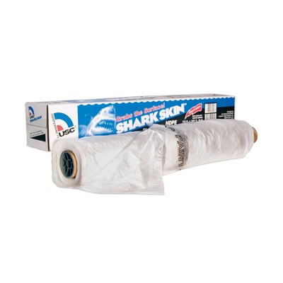 USC 36112 Shark Skin HDPE Plastic Sheeting Vehicle Masking (12 ft. x 400 ft.)