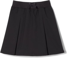 French Toast Girls Uniform Skirts Pull On Kick Pleat Scooter Black Size 5
