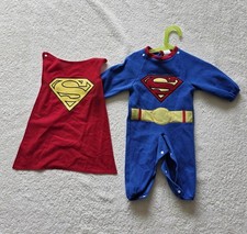 Rubie's Superman Classic Infant Costume Romper w/ Removable Cape, 6 Months