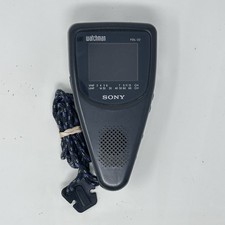 Sony Watchman FDL-22 Portable LCD Black White Analog Handheld TV Tested Working