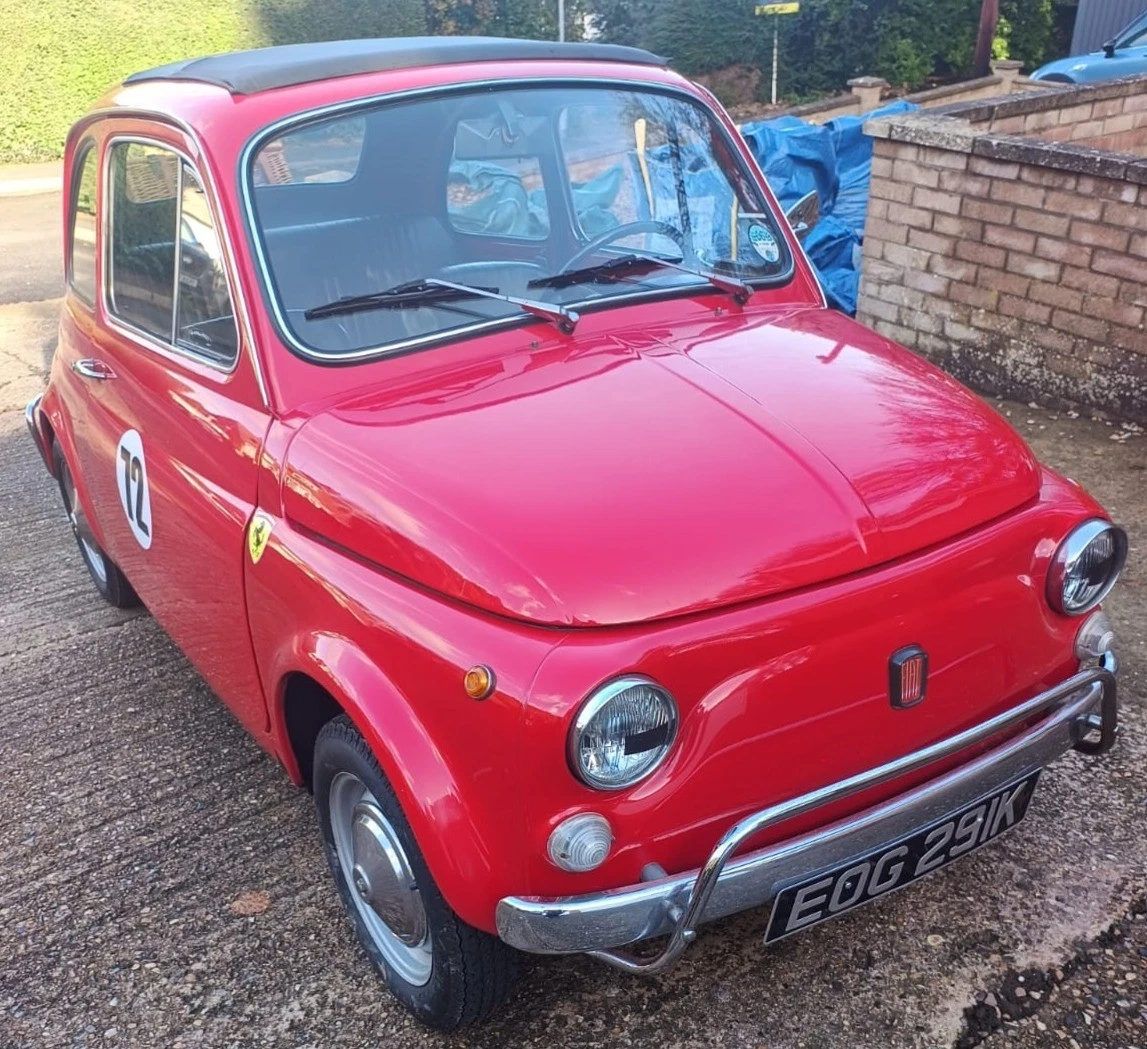1972 Fiat 500L LHD UK Registered Tax And Mot Exempt Classic