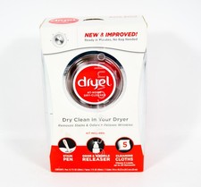 1 Dryel AT-HOME DRY CLEANER KIT 5 Cleaning Cloths Odor  Wrinkle Spray Pen
