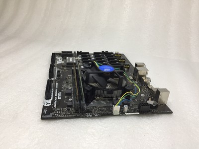 ASUS B250 MINING EXPERT Cryptocurrency Mining MOBO Pentium G4400 16GB RAM DDR4