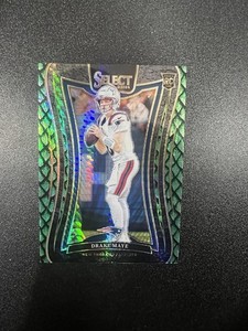 2024 Panini Select Suite Level Drake Maye #379 Dragon Scale Prizm /81 RC Pats