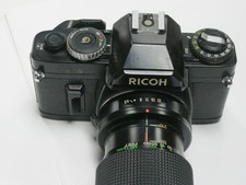 Ricoh XR 6 35mm Film Camera W/ PK mount Lens Tested and Working GREAT 