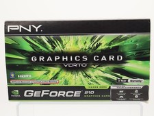 PNY GeForce GF210 1gb DDR3 PCIe Graphics Card VCGG2101D3XPB, Open Box