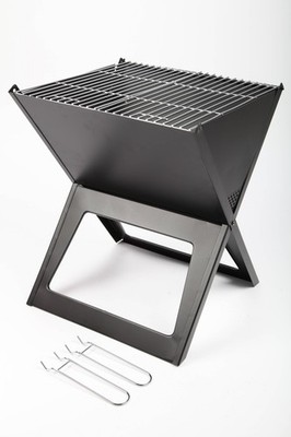 point-garden Klappgrill Faltgrill Campinggrill Gartengrill mit Transporttasche