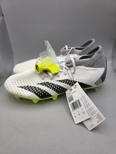 adidas Predator Accuracy.3 Soft Ground Mens Football Boots White UK 8 EU 42 