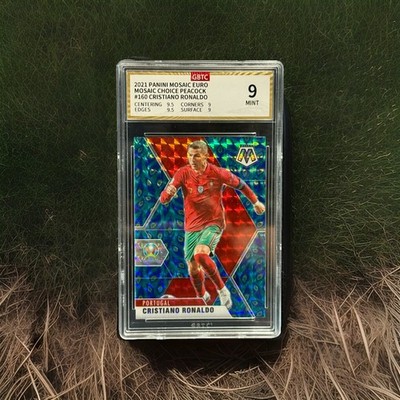 2021 Panini Mosaic EURO Portugal Cristiano Ronaldo Peacock Choice