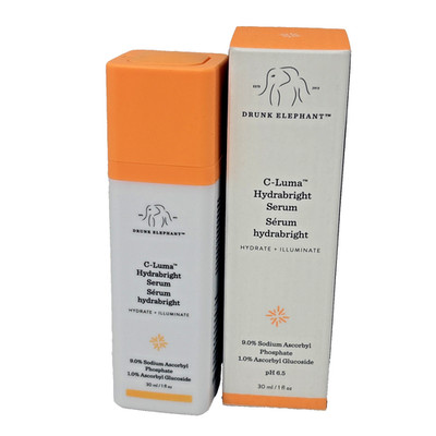BRAND NEW DRUNK ELEPHANT C-LUMA HYDRABRIGHT SERUM 1 FL. OZ. HYDRATE/AUTHENTIC