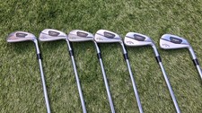 Callaway Rogue ST Pro Iron Set 5-PW RH Project X 5.5 Flighted Steel Shafts