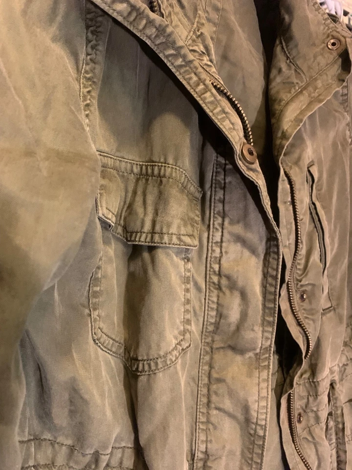 Sonoma, Junior girls, Green utility jacket, XS, practically new - Imagem 3 de 4