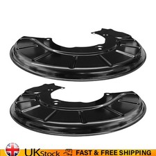 Fits VW Golf MK5 1K0615312F Front Brake Disc Dust Cover Back Plate Shields Pair