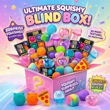 Mystery Fidget Toy Blind Box ,Simulated Food,Antistress Foot Squishy Toy, Squeez
