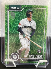 Topps 2026 Series 1 Cole Young Mariners 1991 Topps Green RC #T91-98 /99