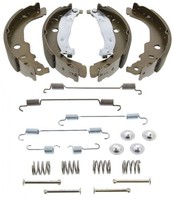 Bremsbackensatz Hinterachse FüR CitroËN Peugeot C3 Ii DS3 Cabriolet 207 Sw