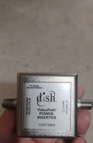 Multi Dish Switch With Video Path Power Inserter M# Sw 64 Used