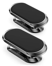 Magnetic Phone Holder for Car 2 Pack ,Phone Holders for Your car Upgrade Black