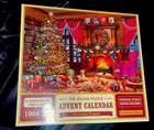 The Jigsaw Puzzle Advent Calendar Christmas Puppies 1008 Total Pieces 27.5×19.7" — photo 1