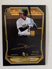 2026 BOWMAN CHROME LEO DE VRIES GOLD INK AUTO /15