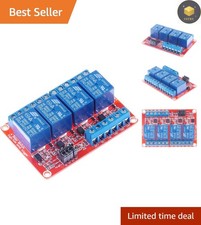 Compact 4 Channel 24V Relay with Normally Open Contacts - Easy Installation