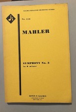 KALMUS MINIATURE ORCHESTRA SCORESNo. 449MAHLE...