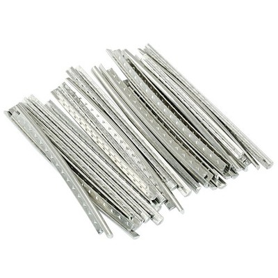 Piutouyar 24 Pcs White Copper Guitar Fret Wires, 2.7 mm Wire