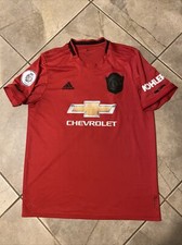 ADIDAS MANCHESTER UNITED FOOTBALL SHIRT TREBLE WINNERS 26.05.1999 Large