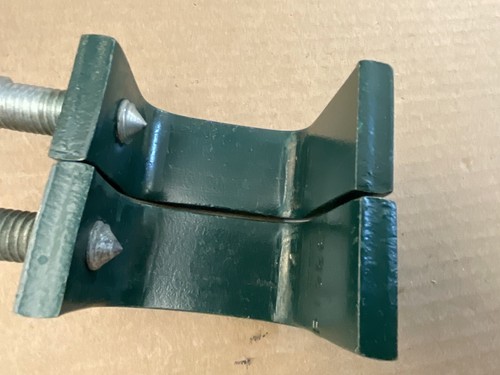 NOS Lot of 2 Unistrut P1986S Beam Clamp Green Heavy Duty New Old Stock - Picture 5 of 7