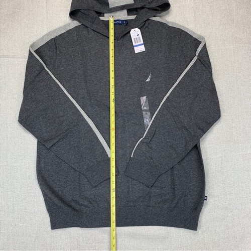 Nautica Homme Coupe Classique Colorblocked Charbon Bruyère XL - Photo 4/9