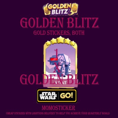 MO-no-po-l GO  Golden Blitz Golden card AT-AT Fast delivery     