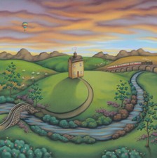 Paul Horton The House That Love Built Limited Edition Giclee print