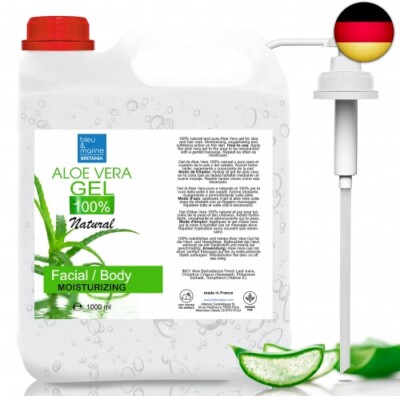 Aloe Vera Gel aus Bio-Pflanzen der Kanarischen Inseln, Skincare Babys und