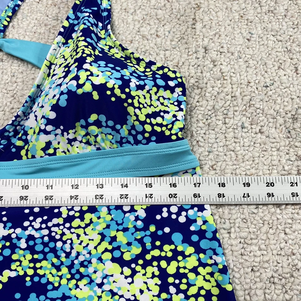 C9 by Champion Womens Active Tank sz XL Multicolor Racerback Lightweight Stretch - Image 4 of 4