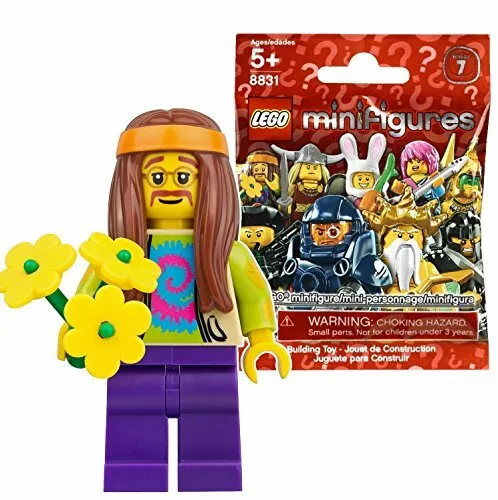 galning snak vejkryds LEGO mini figure series 7 hippie LEGO Minifigures Series 7 8831-11 | eBay