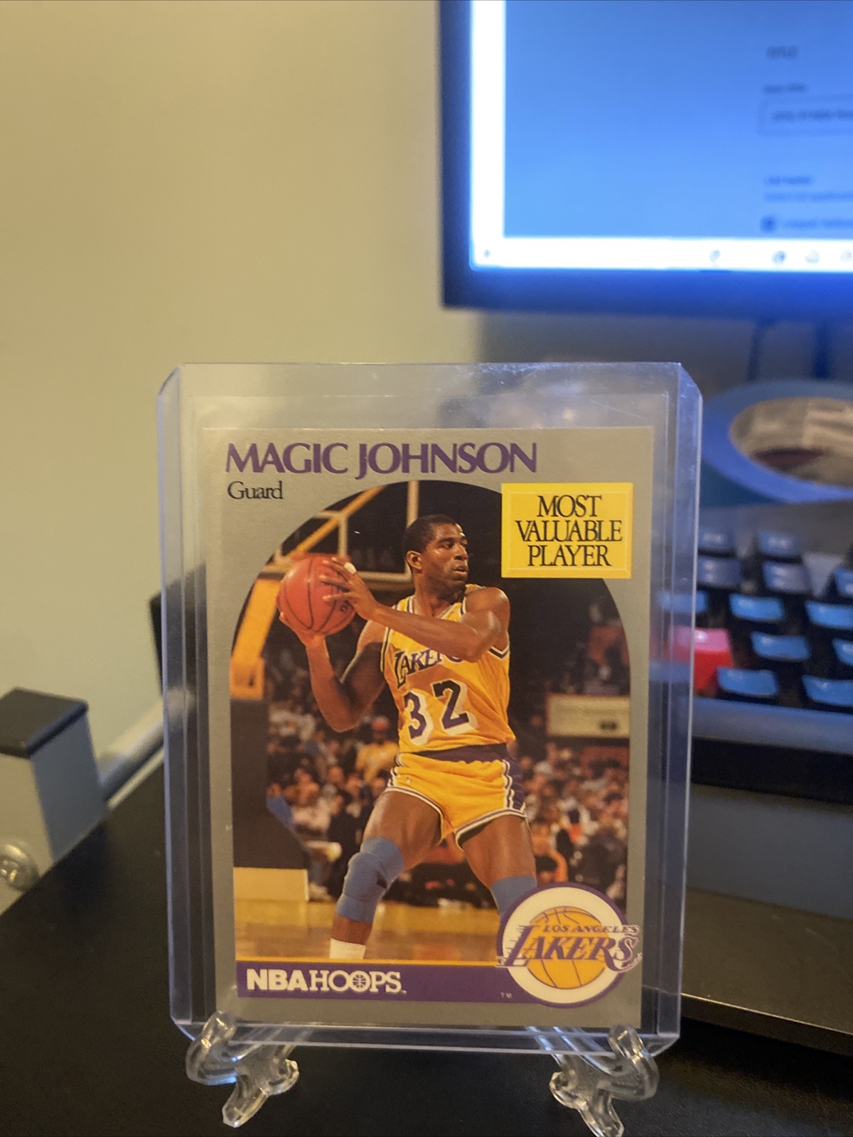 1990 91 NBA Hoops Magic Johnson 157 HOF EBay