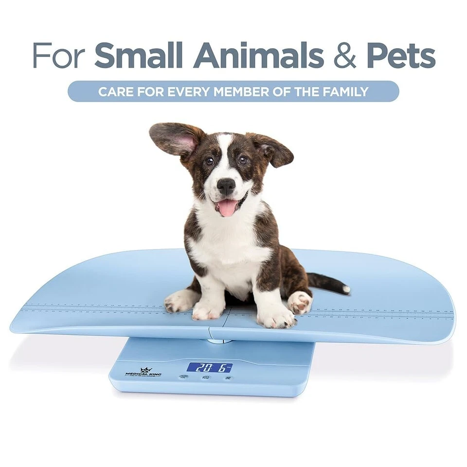 Báscula digital para bebé, báscula para bebé, báscula para niño pequeño y báscula para mascotas pantalla LCD 220 libras Foto 4 de 4