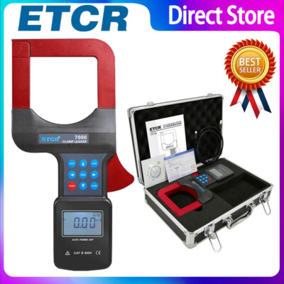 ETCR7000Large Caliber Leakage Clamp MeterMeasuring Leakage Current AC Current KD