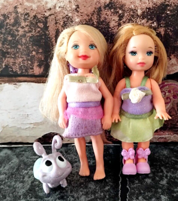 Barbie Kelly Nikki Puppen neu gekleidet Fee Ballett Mattel süß