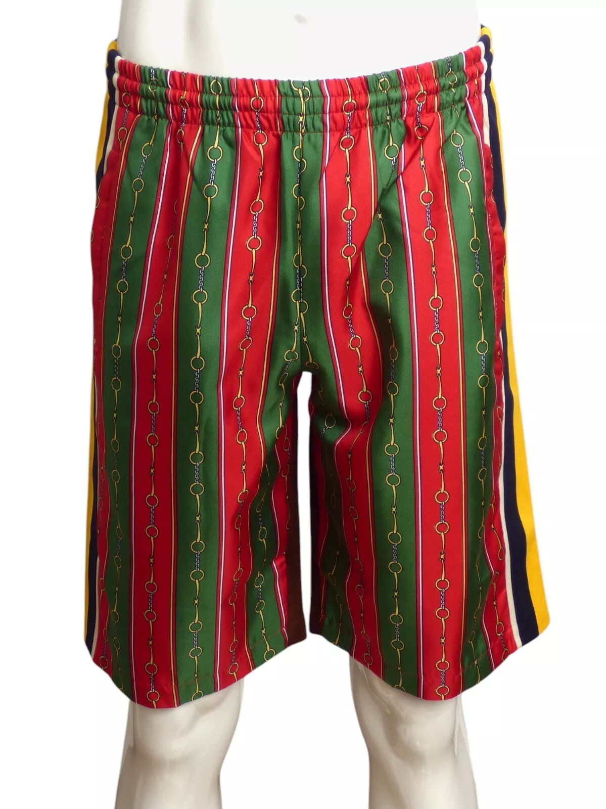 GUCCI   Short imprimé chaîne Horsebit 2019 neuf avec étiquette, taille XS