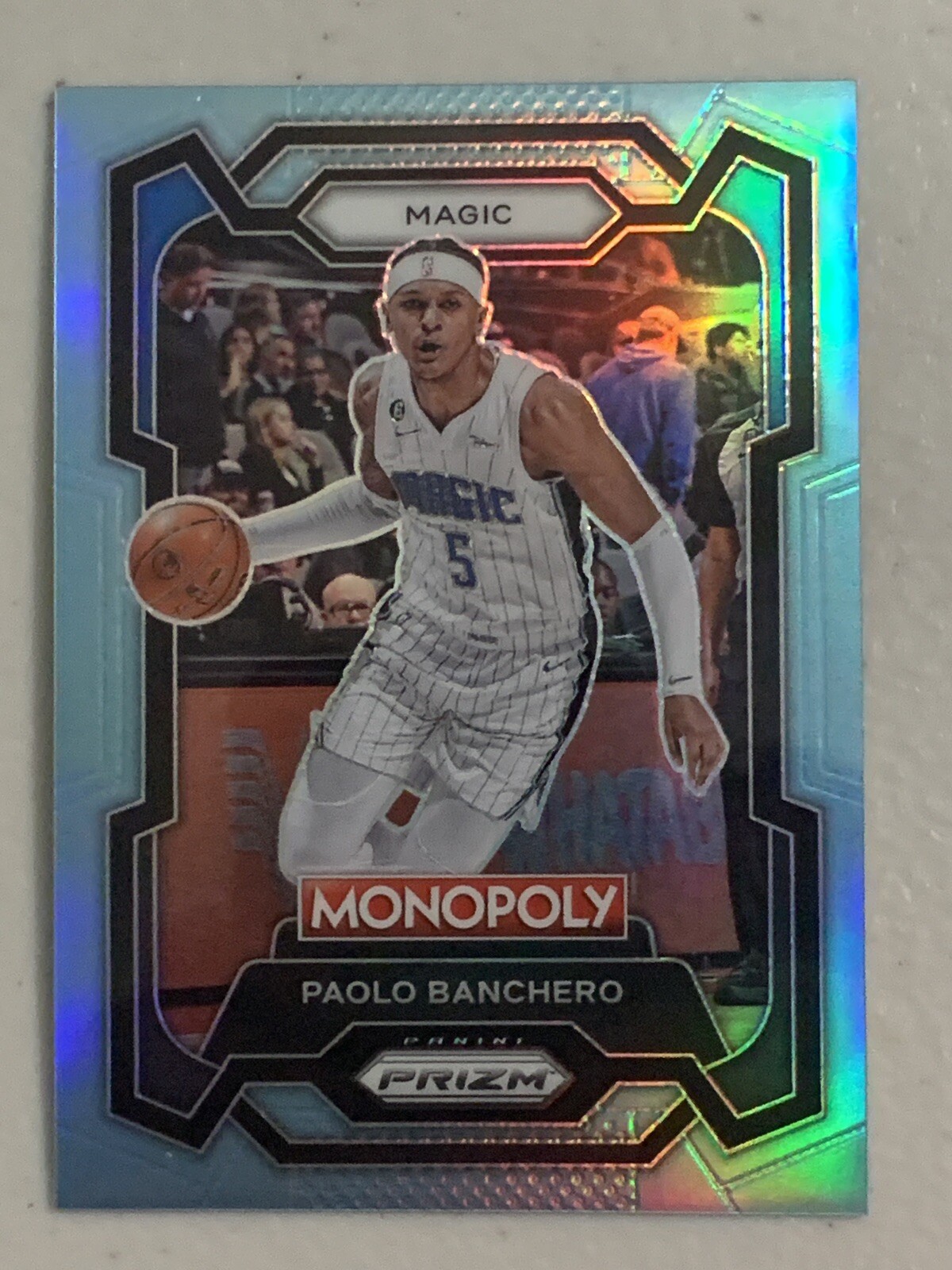 2023-24 Panini Prizm Monopoly Light Blue #64 Paolo Banchero /199
