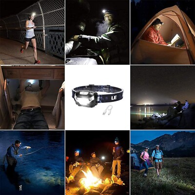 1/2pcs Led Waterproof Headlamp Unterwasser Tauchen Scheinwerfer Taschenlampe