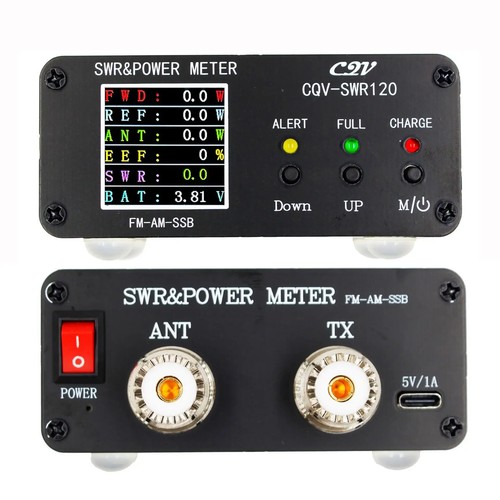 CQV-SWR120 120W SWR & Power Standing Wave Meter High Standing Wave AlarmFunction - Zdjęcie 3 z 14