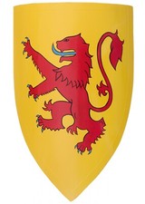 Battle-Merchant Schild Robert Bruce Holz Ritterschild Mittelalter Wappenschild