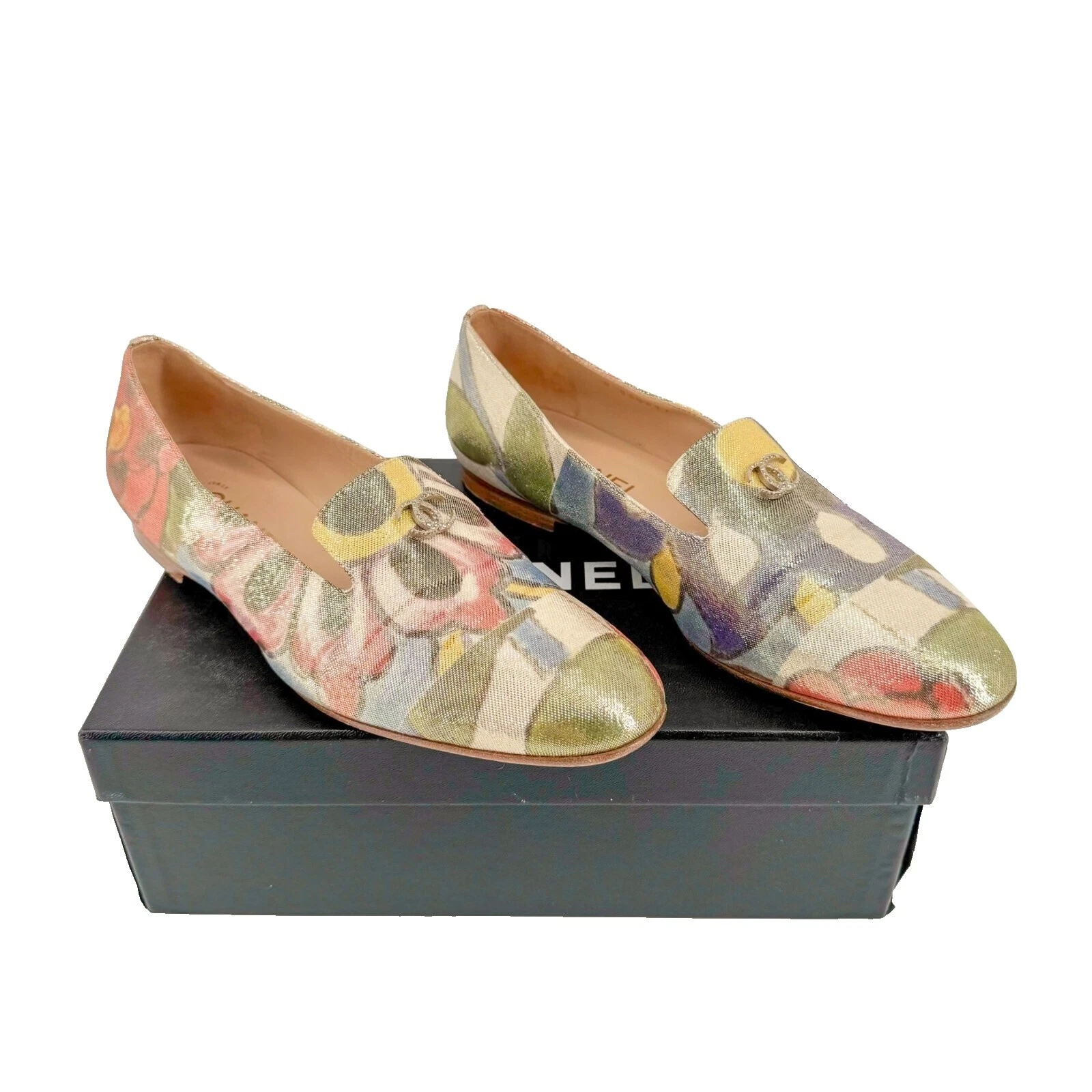 Zapatos planos Para Mujer Floral CHANEL