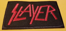 Slayer Thrash Metal Band Embroidered Patch approx 2x3.5"