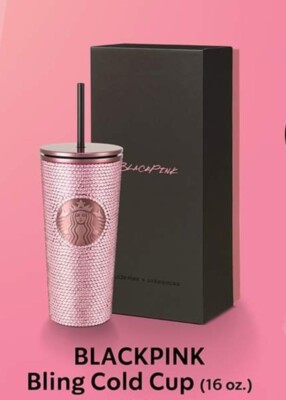 アイドル BLACKPINK Bling Cold Cup Starbucks BLACKPINK Bling Cold Cup 16oz. | eBay