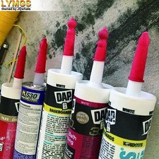 Universal Fit Caulk Tube Latex Sealing Caps Saver Cover Sealer Red 10 Pack New