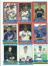 Mark Eichhorn signed 1987 Fleer Hottest Stars #16 Blue Jays 