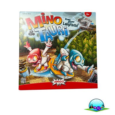 Mino und Tauri - Brettspiel Amigo 01654 Spiel von Carlo A . Rossi - Rarität